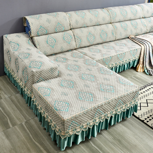 沙发套罩全包四季通用一套贵妃123组合单人简约沙发垫定做