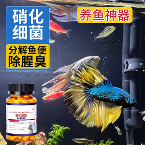 硝化细菌鱼缸专用胶囊净水活菌干粉养鱼水族消化细菌净水养鱼浓缩