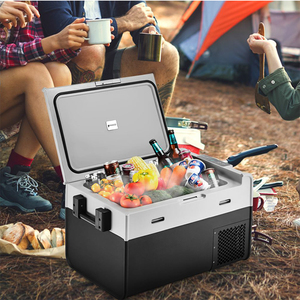 派拉格大容量车载冰箱35l 压缩机制冷 货车卡车专用冰箱 冷冻冷藏