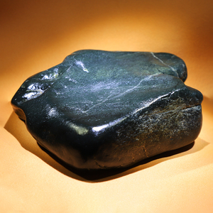 拾得玉艺新疆和田玉青玉黑青籽料原石独籽毛料做料原材料淘宝直播