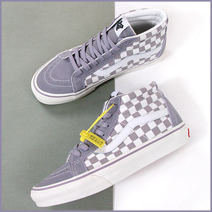 supstorm联名方其 万斯官方旗舰店官网棋盘格帆布鞋男 格子鞋板鞋