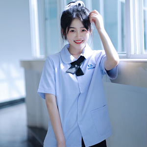 泰国校服娜诺泰式禁忌女孩jk衬衫制服学生学院风男毕业季班服套装
