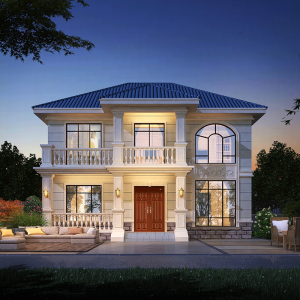 小洋房别墅设计图纸农村两层