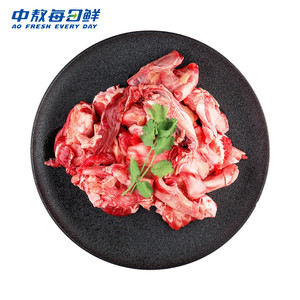 清真 羔羊软骨肉4斤 羊脆骨筋头巴脑内蒙新鲜羊肉羊碎肉烧烤炖锅