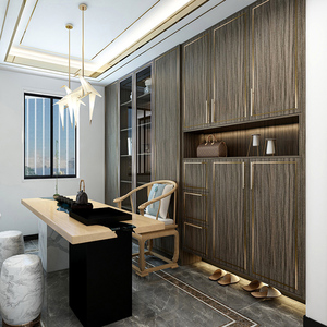 e0实木多层家具板生态免漆板平安树板材全屋定制生态板定制餐边柜