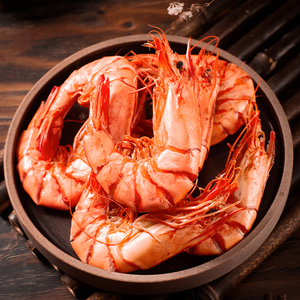 透鲜神匠九节虾干即食大号特大炭烤竹节虾干宁波舟山特产海鲜零食