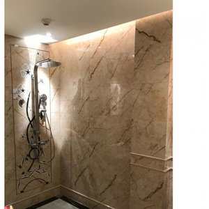 瓷砖800*800金丝银线大理石加州米黄fg805403客卫地砖 驼色 800*8