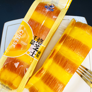 福佳香千层烙芝士面包手撕餐包儿童养营养早餐点心下午茶整箱4斤