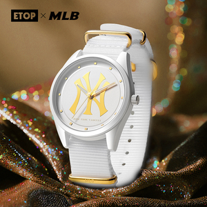 mlb潮牌腕表 新款美职棒石英表男女情侣款手表运动休闲百搭