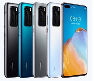 正品huawei/华为 p40 5g麒麟990芯片小屏游戏学生老人智能手机pro