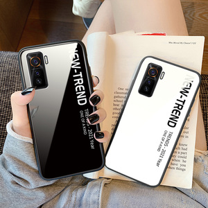 new trend大牌vivoiqoo5手机壳全包防摔玻璃iqoo5pro硬壳iqooneo5字母
