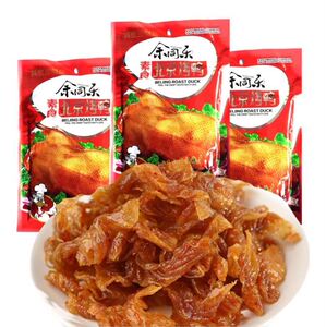 鱼香肉丝辣条余同乐北京烤鸭辣条豆制品素鱼香肉丝辣子鸡零食混装