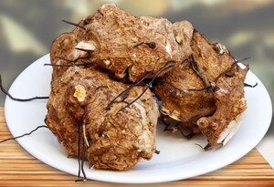 正品界元根矷山根无比加革梗切片500克【买二发三】送枸杞100克