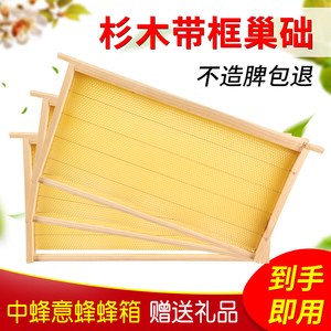 成品巢础框蜂具养蜂专用工具中蜂巢框成品蜜蜂框意蜂蜂箱全套包邮