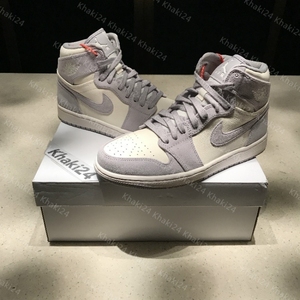khaki24 jordan 1 aj1 香芋粉 淡紫 紫灰 乔1 女神 ah7389-101