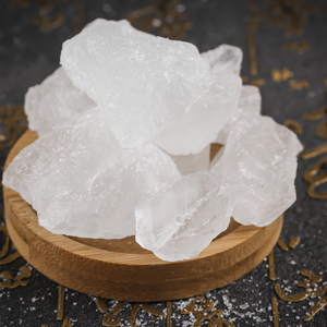 明矾食用食品级净水用晶体明凡白矾块泡脚止汗炸油条粉中药材药用