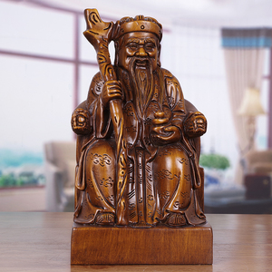 土地公神像实木