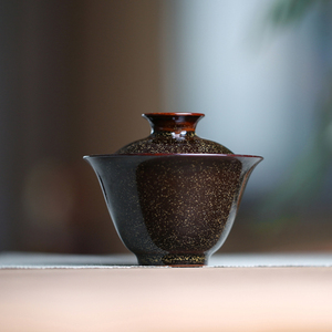 景德镇霖松堂 茶叶末釉泡茶壶 中式复古纯手工陶瓷小茶壶功夫茶具