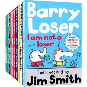 倒霉蛋巴里Barry Loser 系列11册幽默搞笑校园励志故事 适7–14岁
