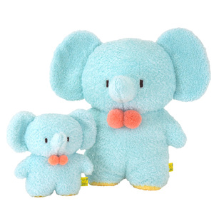 【直营】sunlemon进口TATTON公仔蓝色大象毛绒玩具六一儿童节礼物
