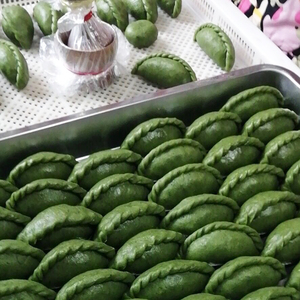 清明粿江西上饶特产农家手工米粿弋阳横峰婺源铅山小吃夹子粿现做