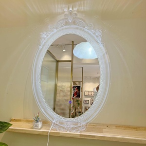 镜鉴暮光镜轻法式亚克力卫生间防雾灯镜led带灯浴室镜卧室化妆镜