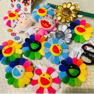 日本潮牌七彩太阳花胸针王一博华晨宇花花同款包包别针挂件配饰