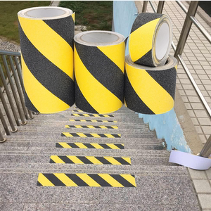 防滑胶带磨砂5cm黑黄耐磨警示地贴瓷砖楼梯台阶通道防水止滑胶条