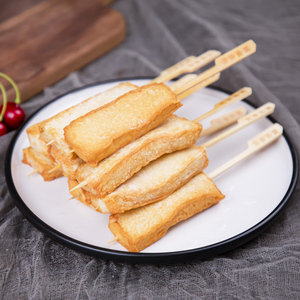 黄金鱼板 10串立圆关东煮食材商用家用串串火锅海鲜丸子半成品