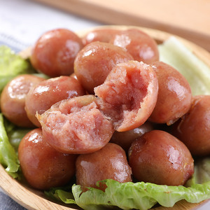 源香一口肠 火锅烧烤火山石烤肠波波脆皮肠 油炸小吃炸鸡店商用