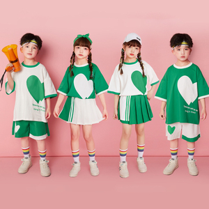 【特价39】六一儿童啦啦队演出服小学生班服运动会开幕式表演服装