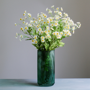 小清新小雏菊仿真花束客厅餐桌民宿插花装饰花艺野餐假花拍摄道具