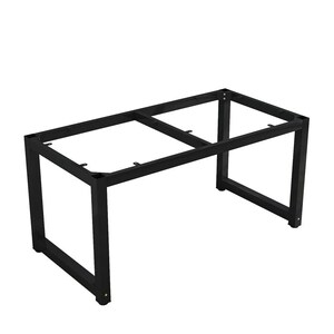 桌椅架子加厚铁艺高低台框架木桌活动铁架茶几腿防滑桌脚支架钢制