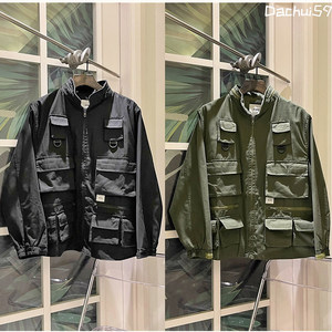 正确版wtaps 19ss八袋工装夹克军事连帽外套日系潮男西山彻余文乐
