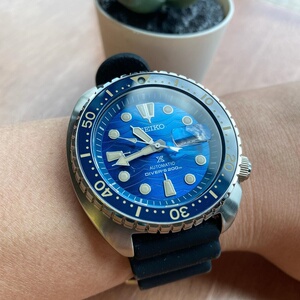 seiko精工prospex海洋公益大白鲨蓝宝石表镜自动机械男手表srpe07