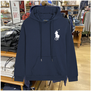美国拉夫劳伦polo卫衣ralph lauren保罗大小马标小熊套头帽衫外套