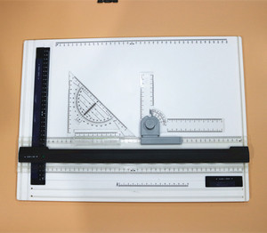 a3绘图板建筑室内装修专业可调节制图板a4设计师画图工具丁字尺
