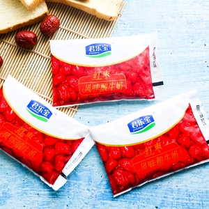 君乐宝红枣风味酸牛奶150g*5袋营养早餐奶袋装益生菌发酵