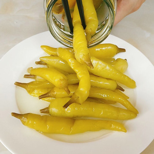 广西特产酸辣椒手工腌制泡辣椒开胃下饭泡菜腌酸甜脆辣椒310gx3瓶