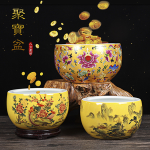 花盆陶瓷聚宝盆