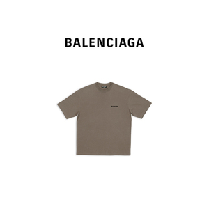 balenciaga巴黎世家22夏季新品男士品牌标识时尚休闲短袖t恤