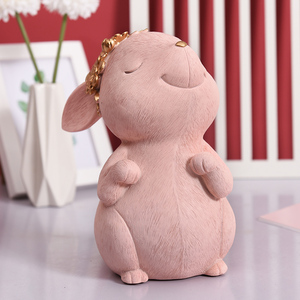 创意可爱女生存钱罐卡通儿童节礼物储蓄罐可存可取客厅儿童房摆件