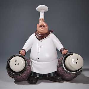 厨师公仔摆件