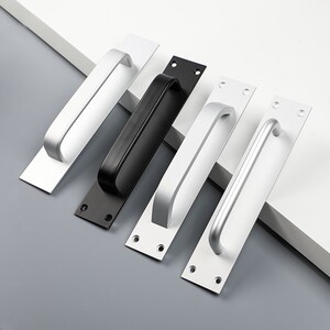 明装拉手门拉把手铝合金推拉门木门厨房门手柄大门简约移门门拉手