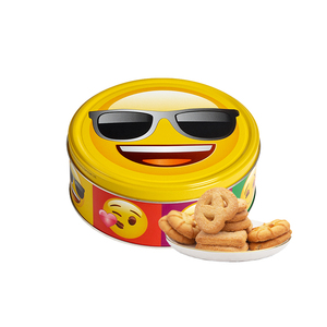 jacobsens杰克布森 emoji黄油曲奇饼干丹麦曲奇进口食品早餐150g