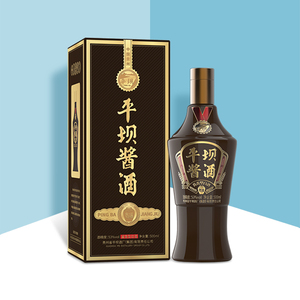【试饮秒杀】平坝酱酒老酱平坝窖酒官方53度酱香白酒单瓶500ml