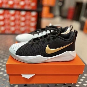 nike/耐克正品gs女子运动休闲黑白鸳鸯训练团队实战篮球鞋 at5298