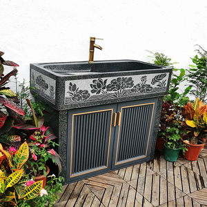 玉石洗衣台带搓板阳台