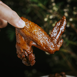 午喵 吮指好吃蜜汁鸡翅皮脆肉香 福鼎特产即食鸡全翅卤味零食小吃