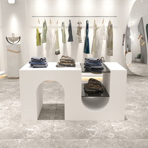 展厅服装店亚克力透明流水台展示台橱窗地台陈列道具鞋包摆件36人付款